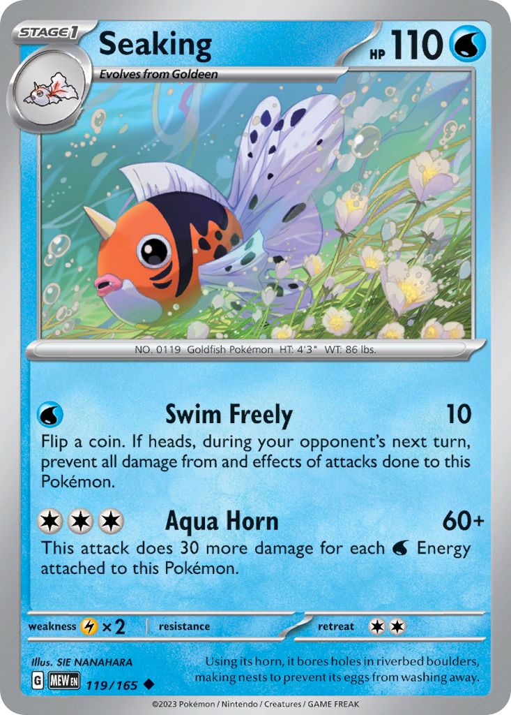 119/165 - Seaking - [Uncommon]