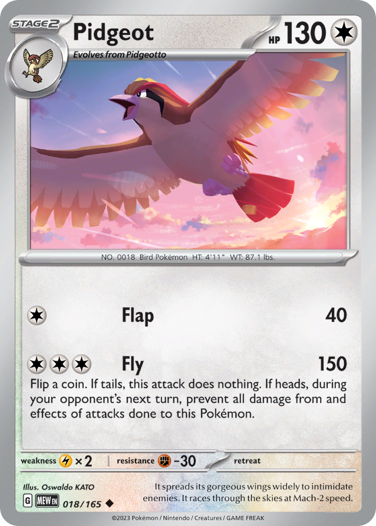 018/165 Pidgeot [Uncommon]