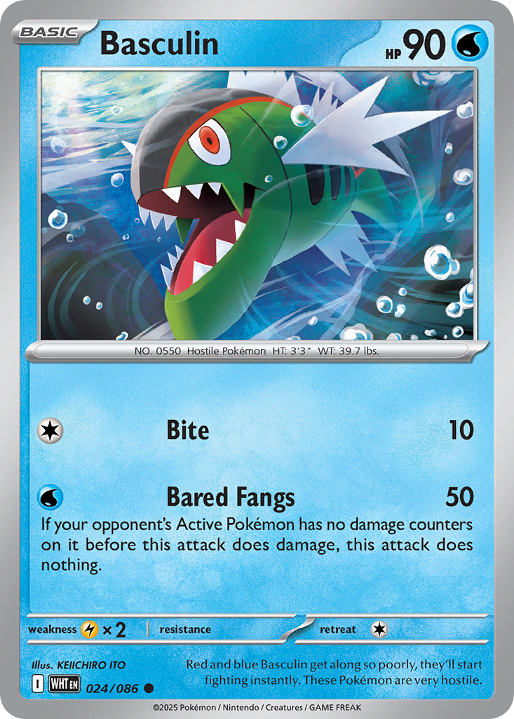 024/086 - Basculin - [Common] - Reverse Holo