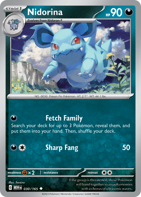030/165 - Nidorina - [Uncommon]