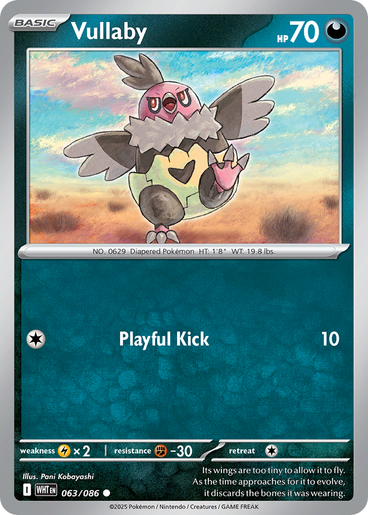 063/086 - Vullaby - [Common] - Reverse Holo