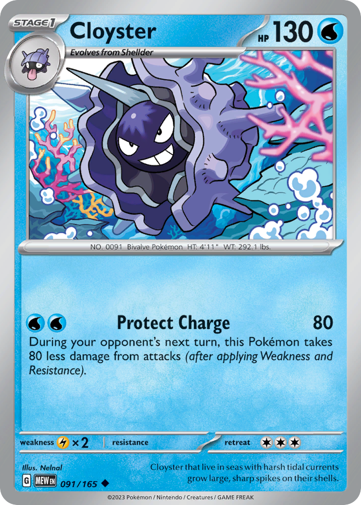 091/165 - Cloyster - [Uncommon]