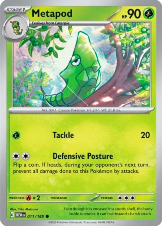 011/165 – Metapod - [Common]